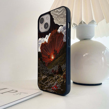 Pastel Whimsy Glass Case