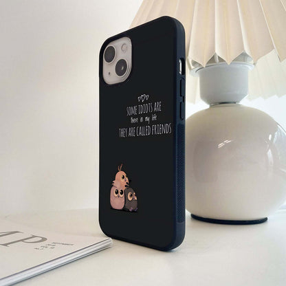 BFF Quotes Glass Case