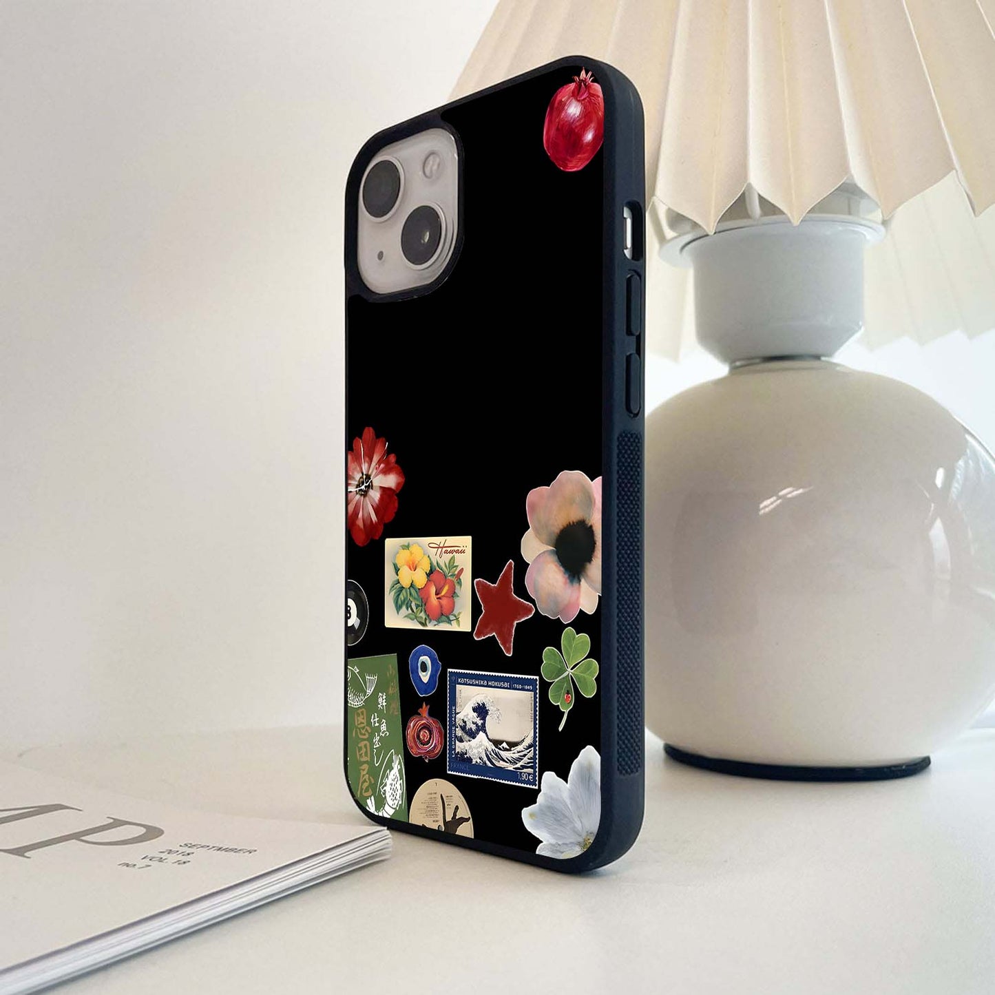 Midnight Mood Board Glass Case