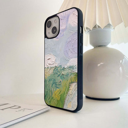 Calm Blossom Drift Glass Case