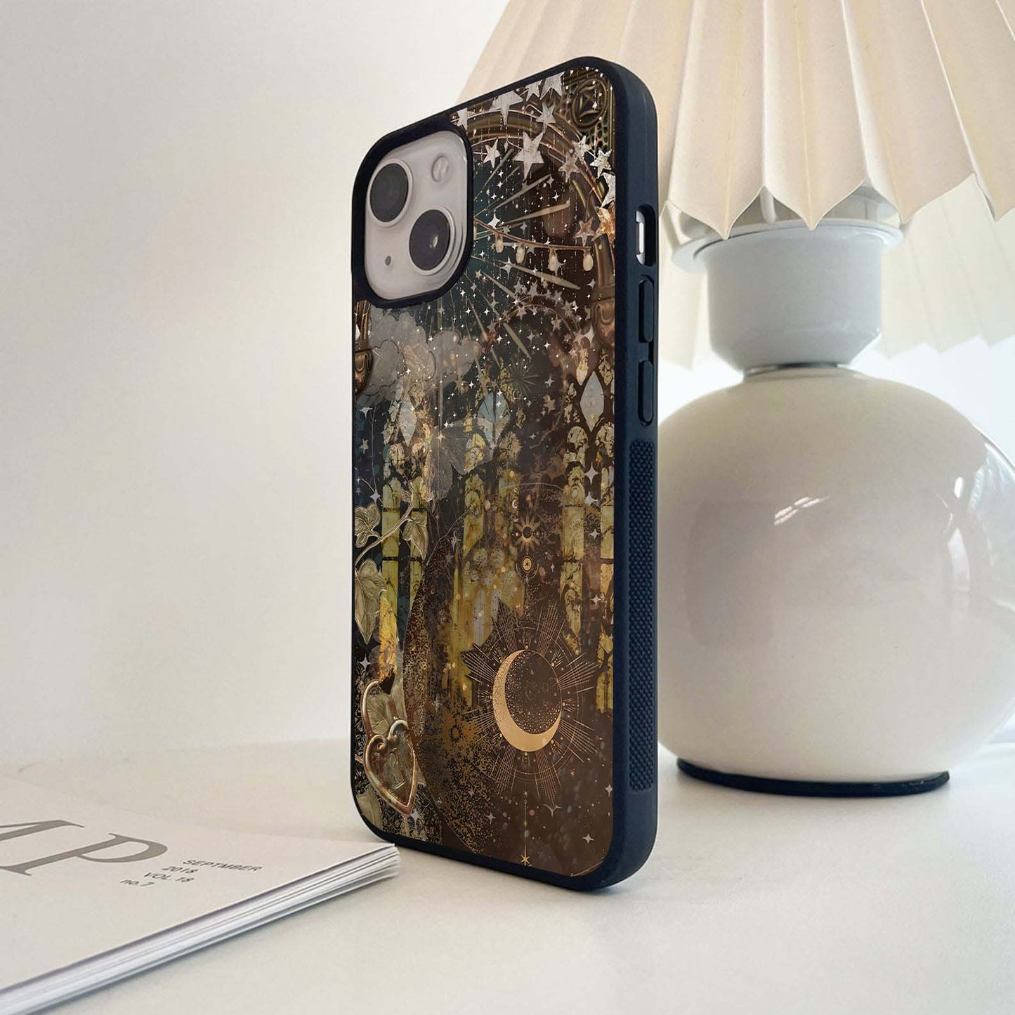 Sunset Petal Cloud Glass Case