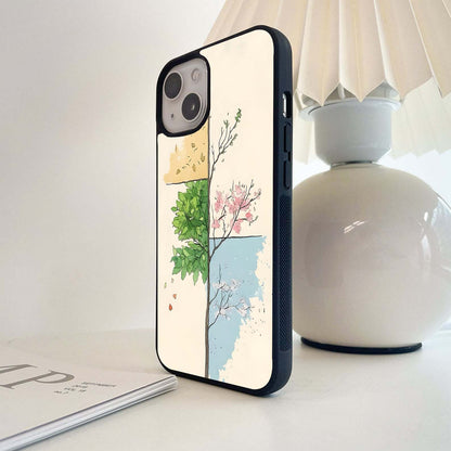 Twilight Bud Drift Glass Case