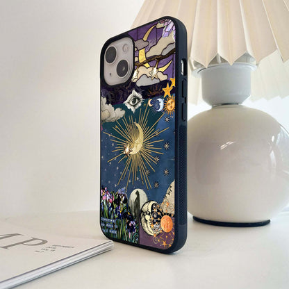 Twilight Flower Float Glass Case