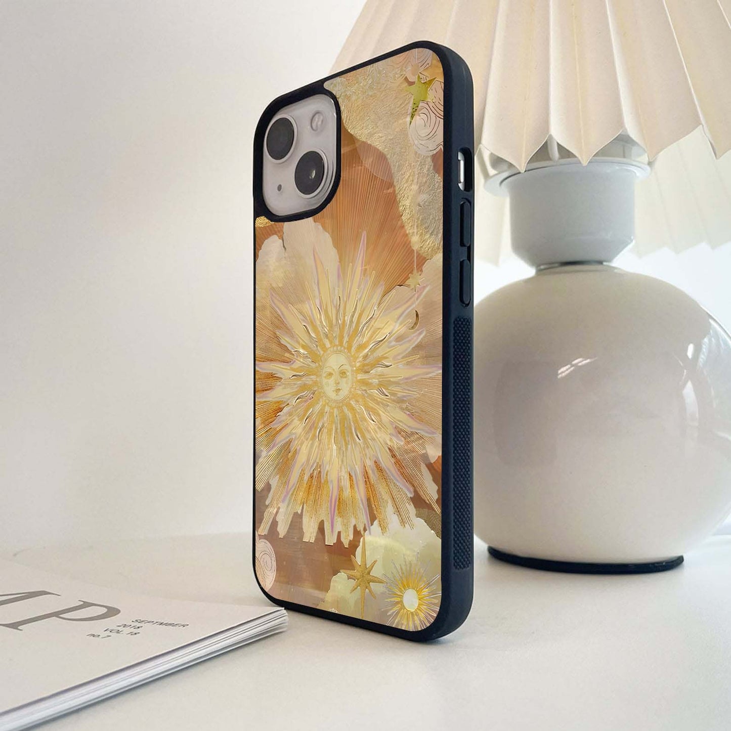 Twilight Lotus Drift Glass Case