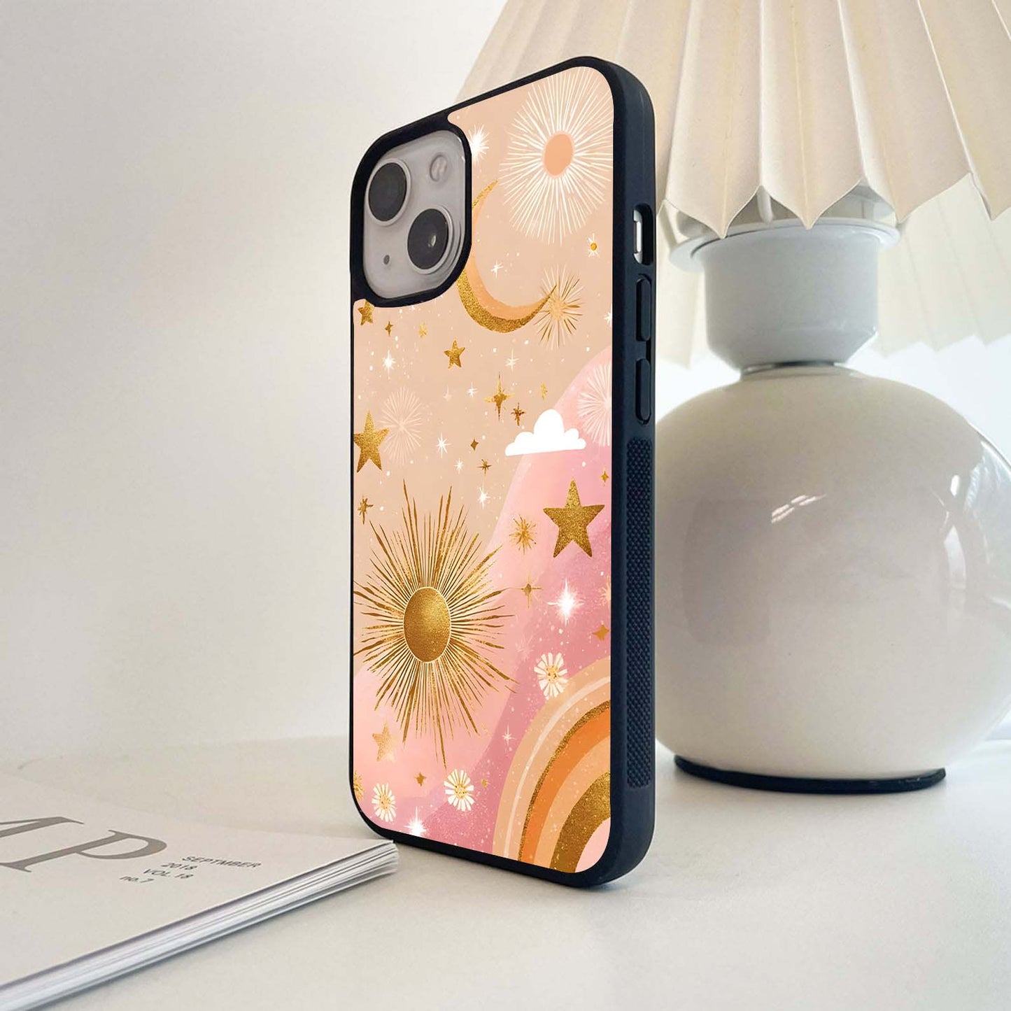 Bright & Beautiful Wallpapers Glass Case