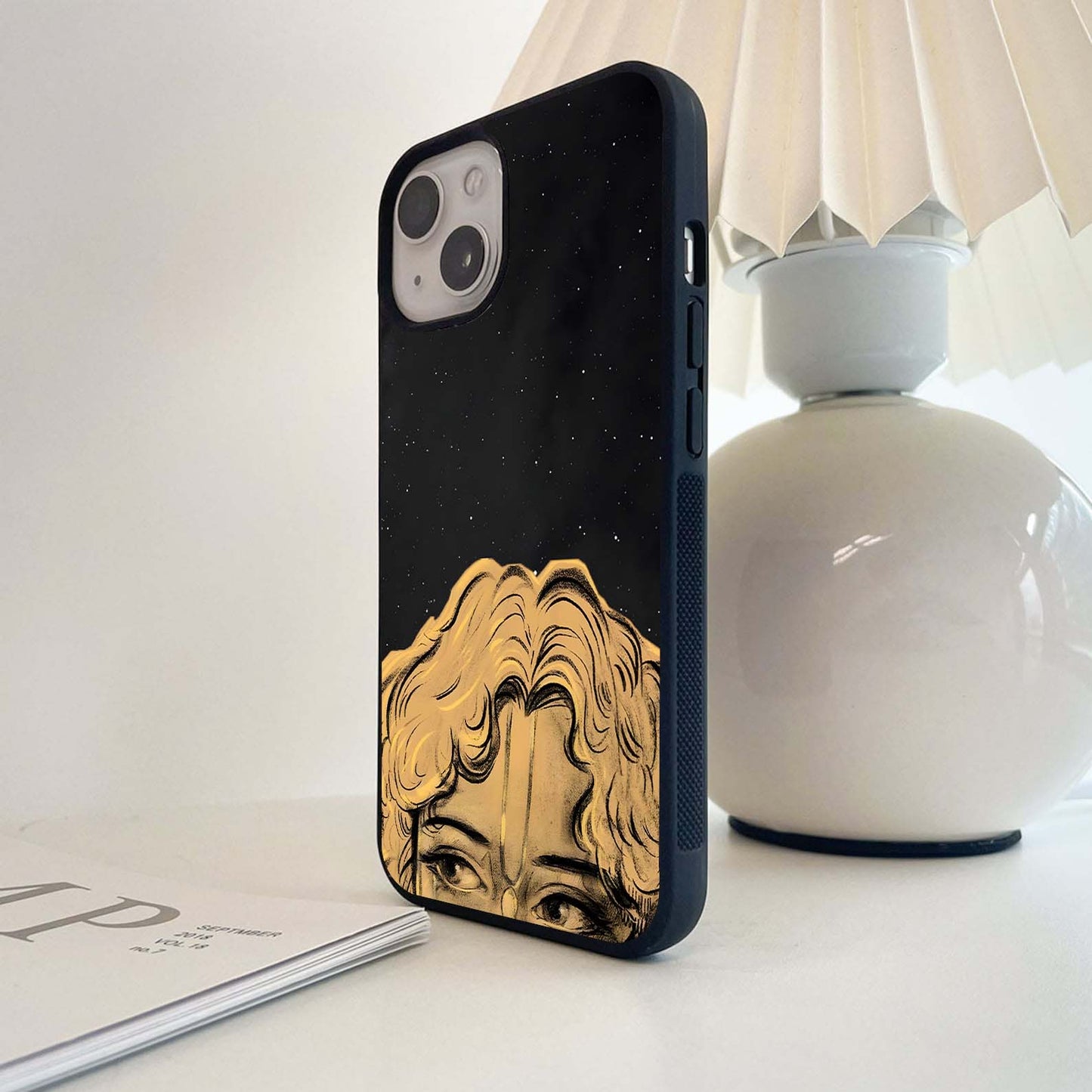 Shri Krishna Art Glass Case