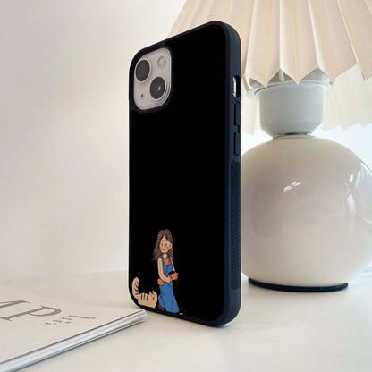 Feeding Time Glass Case