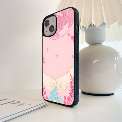 Aesthetic Friendship Forever Glass Case