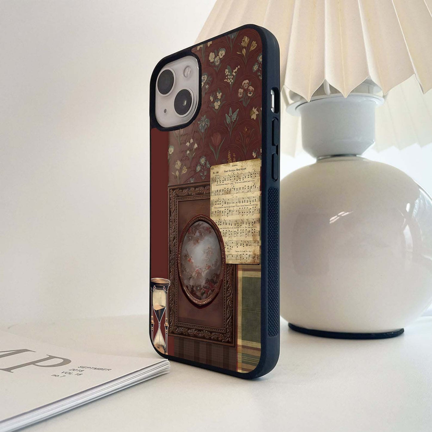 Vintage Harmony Frame Glass Case