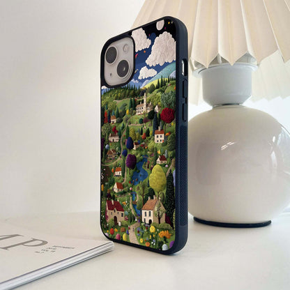 Whispering Flower Grace Glass Case