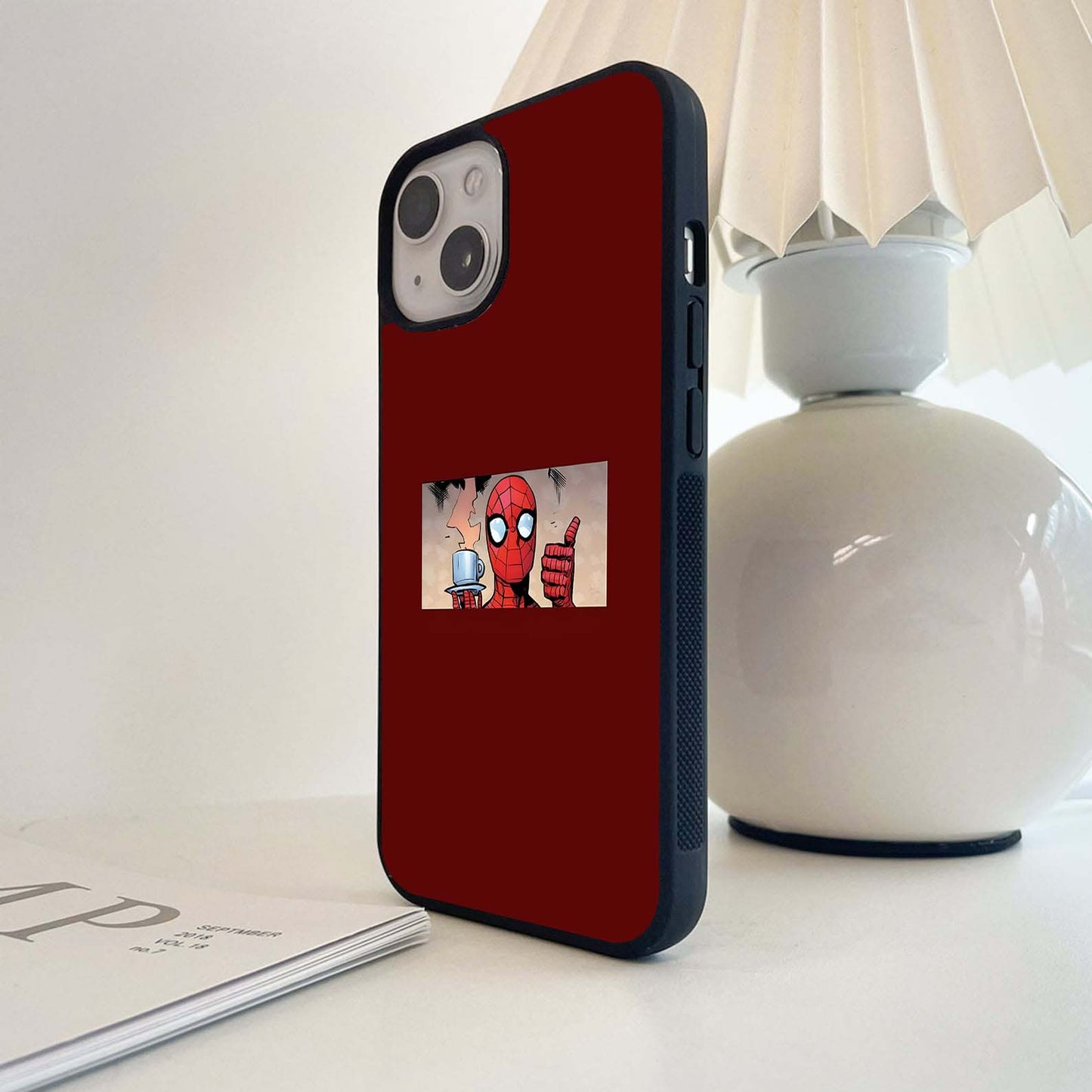 Spider With Coffee Glass Case