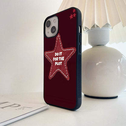 The Plot Star Glass Case