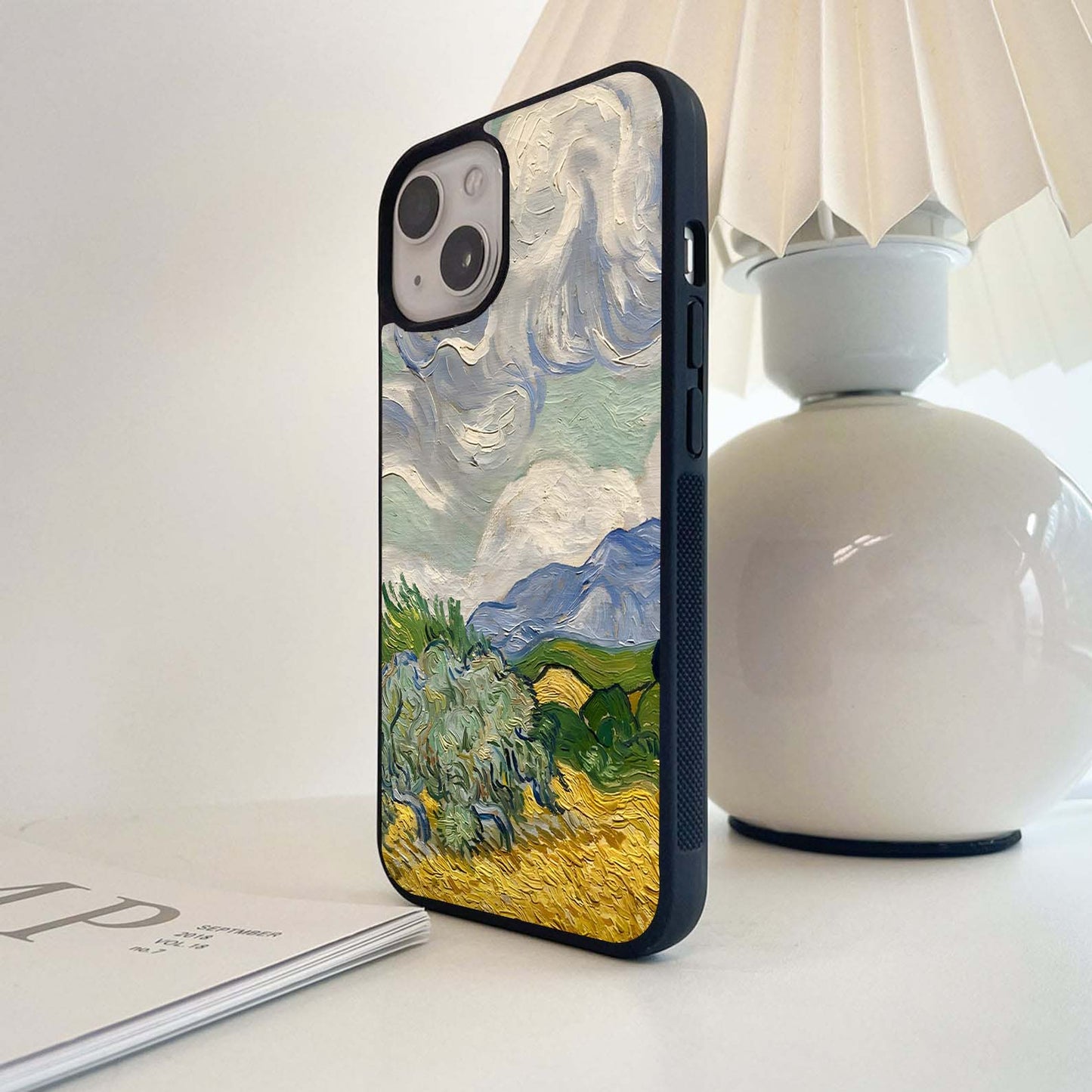 Artistic Vangogh Glass Case