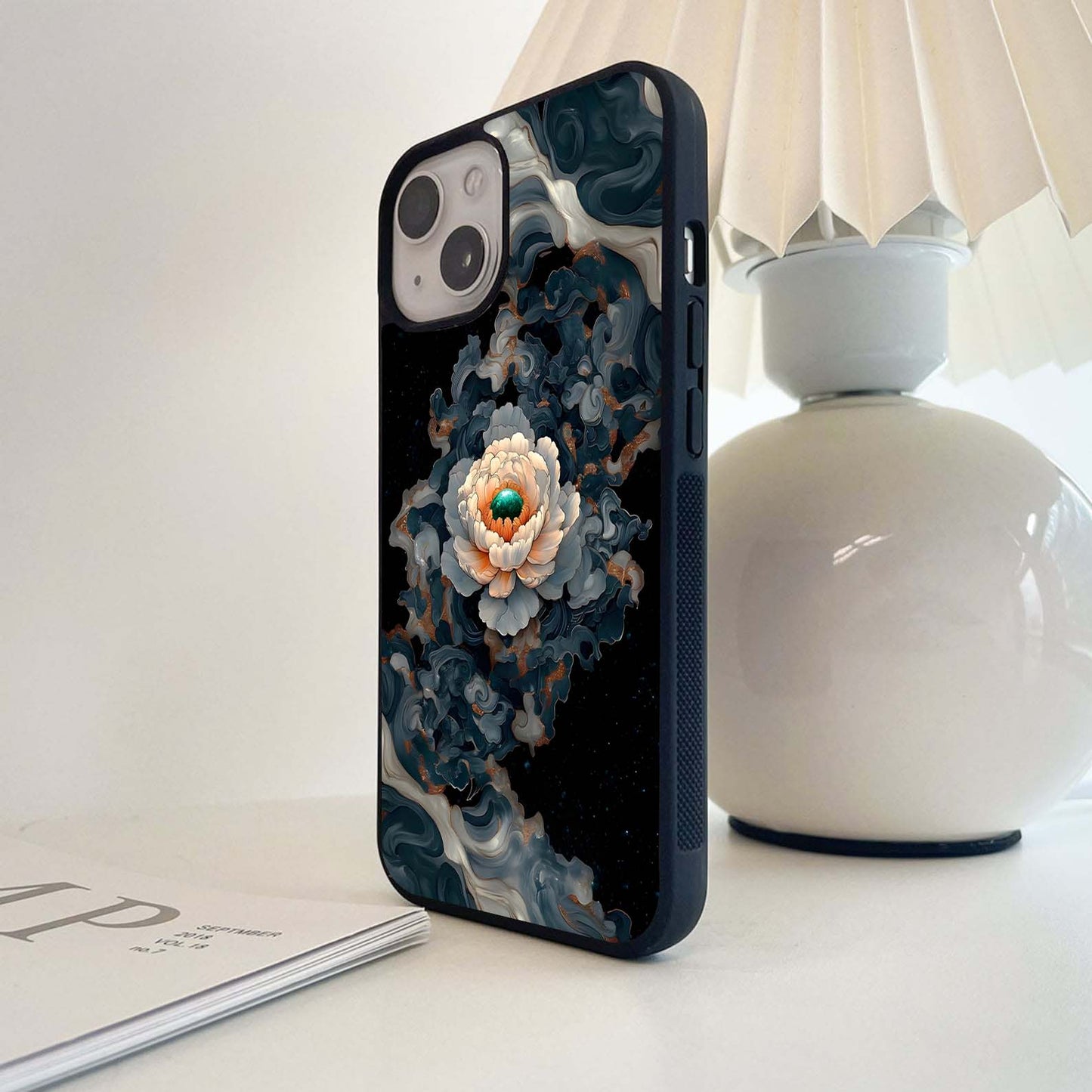 Dramatic and surreal Glass Case