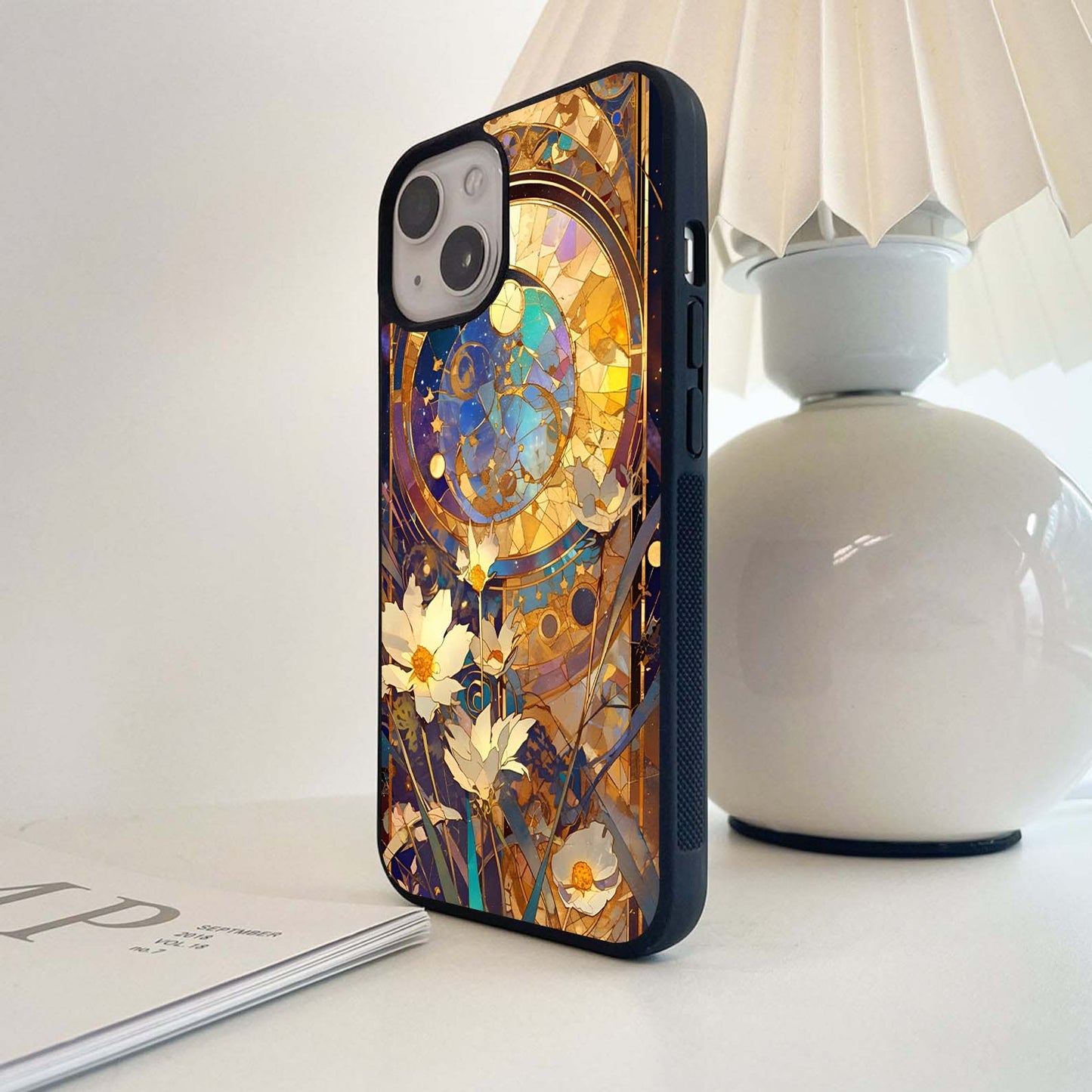 Stained Cosmos Meeting Glass Case