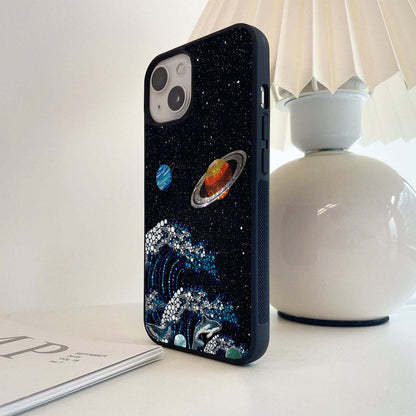 Galactic Tides Glass Case