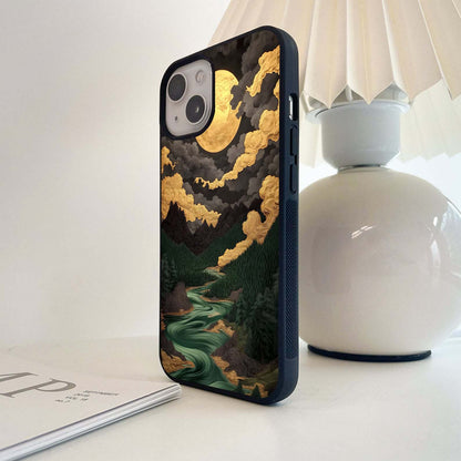 Lunar Silk Garden Glass Case