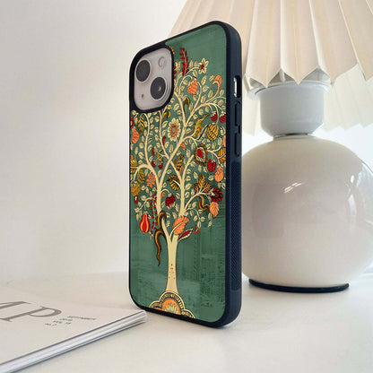 Kashmiri Style Tree Glass Case