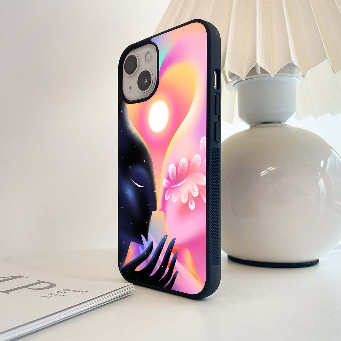 Soulbound Cosmic Touch Glass Case