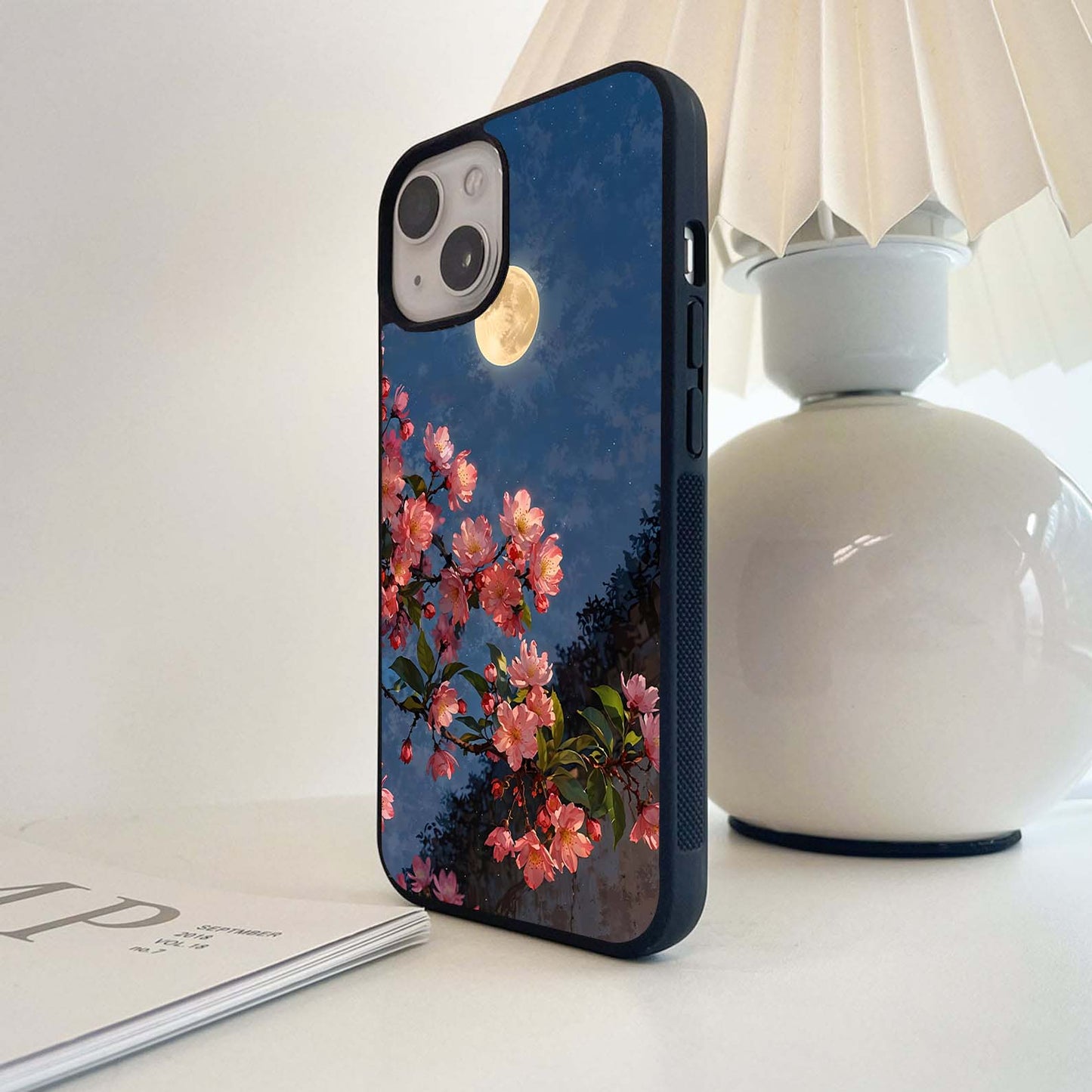 Sunrise Petal Breeze Glass Case