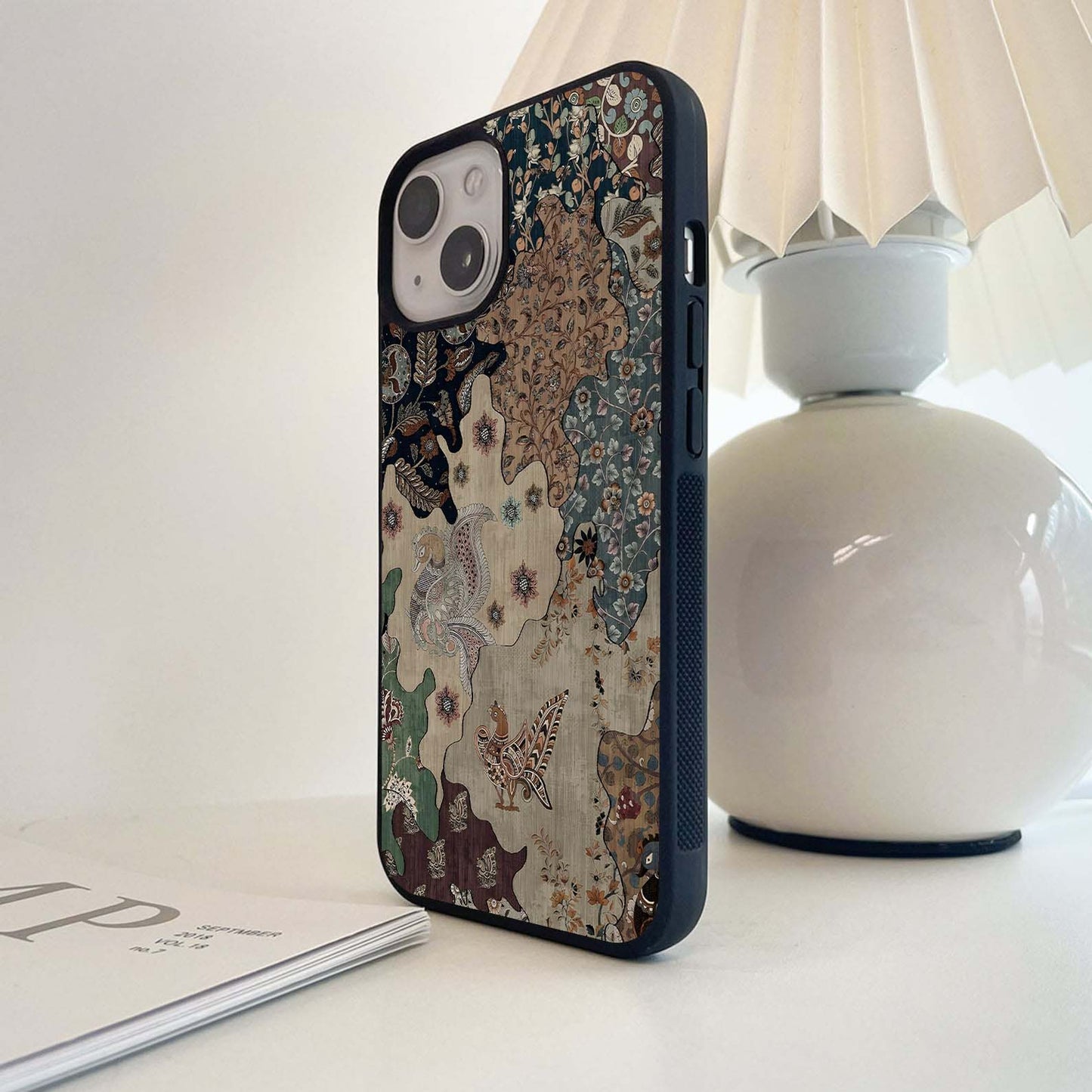 Patchwork Tales Glass Case