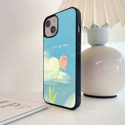 Mystic Doodle Stars Glass Case