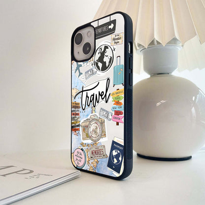 Wanderlust Journal Glass Case