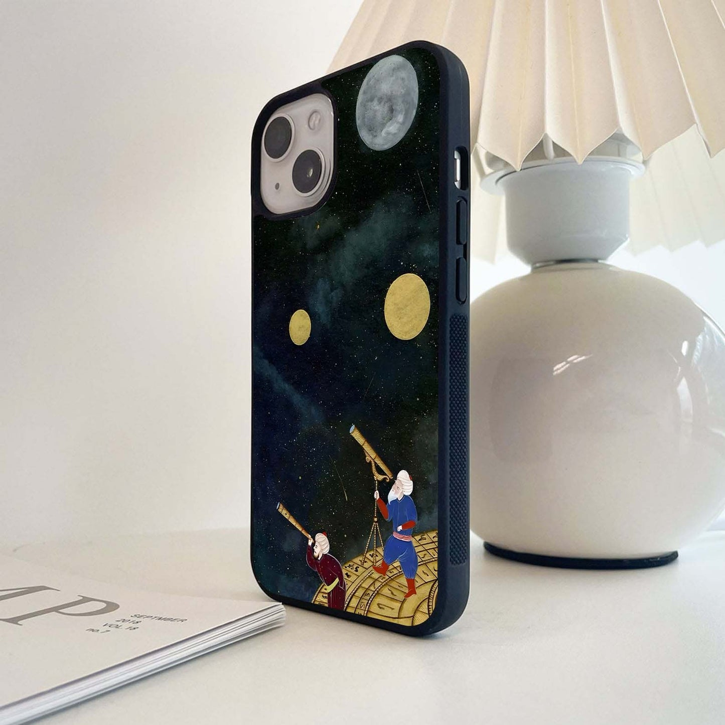 Celestial Scholars Glass Case