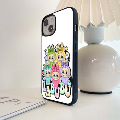 Shy labubu Glass Case