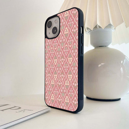 Rose Lattice Glass Case