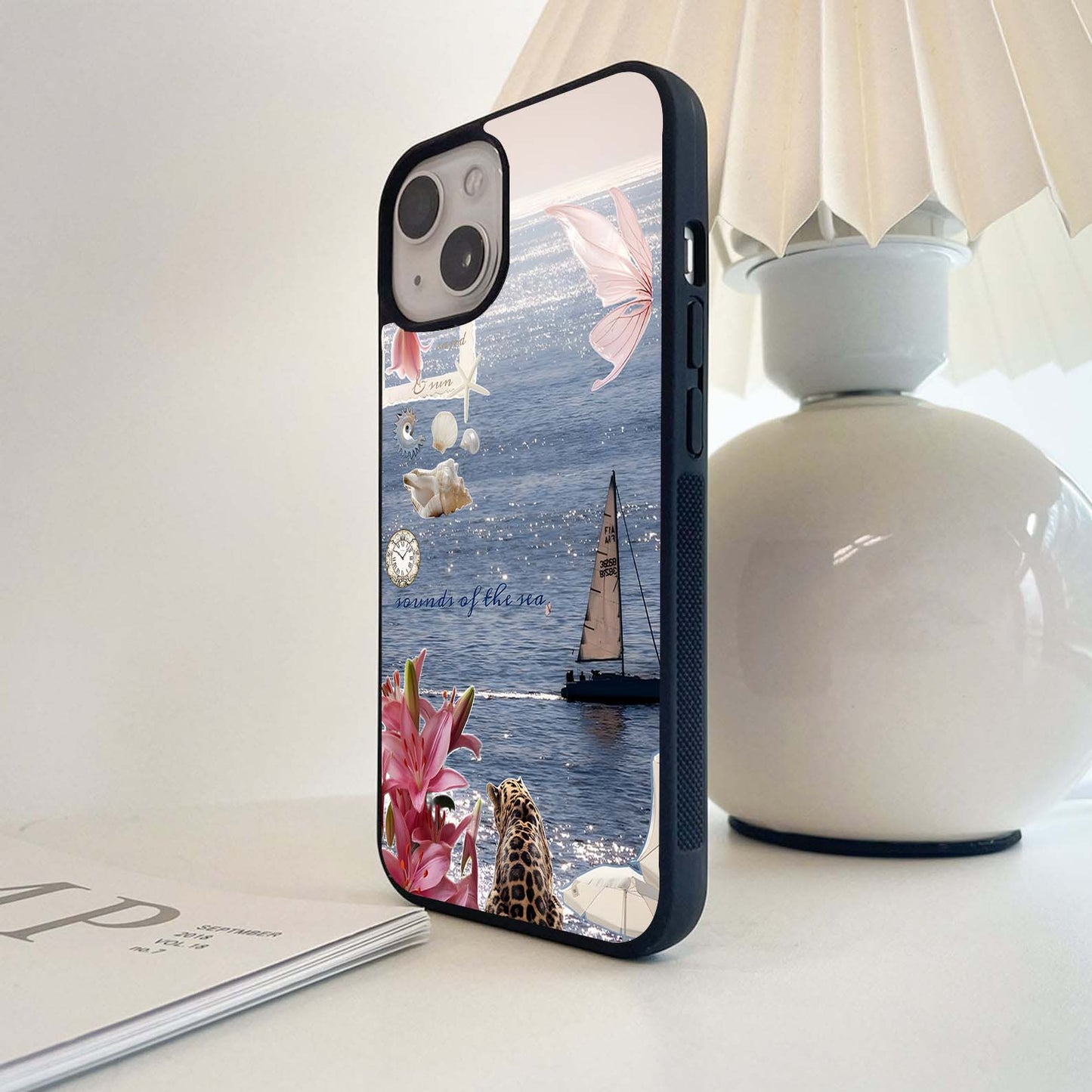 Sounds of the Sea Glass Case