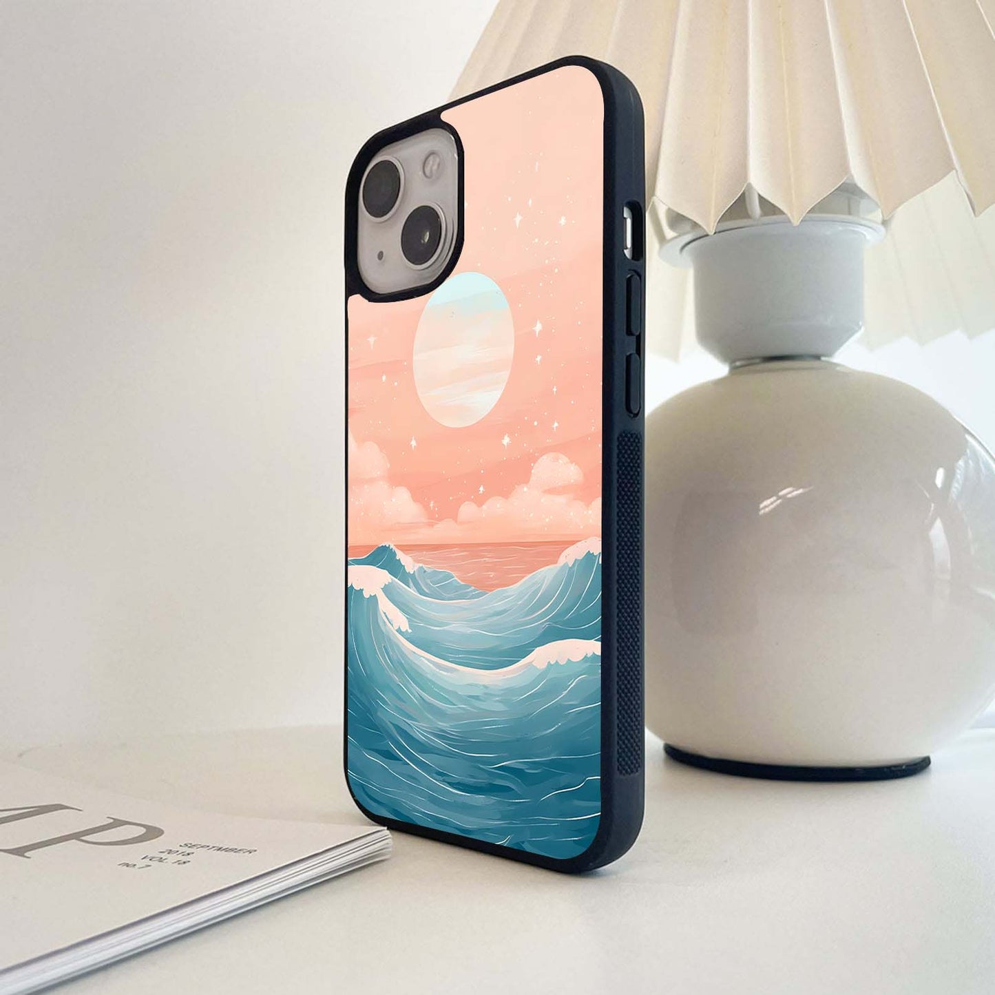 Dreamy Ocean Day Glass Case