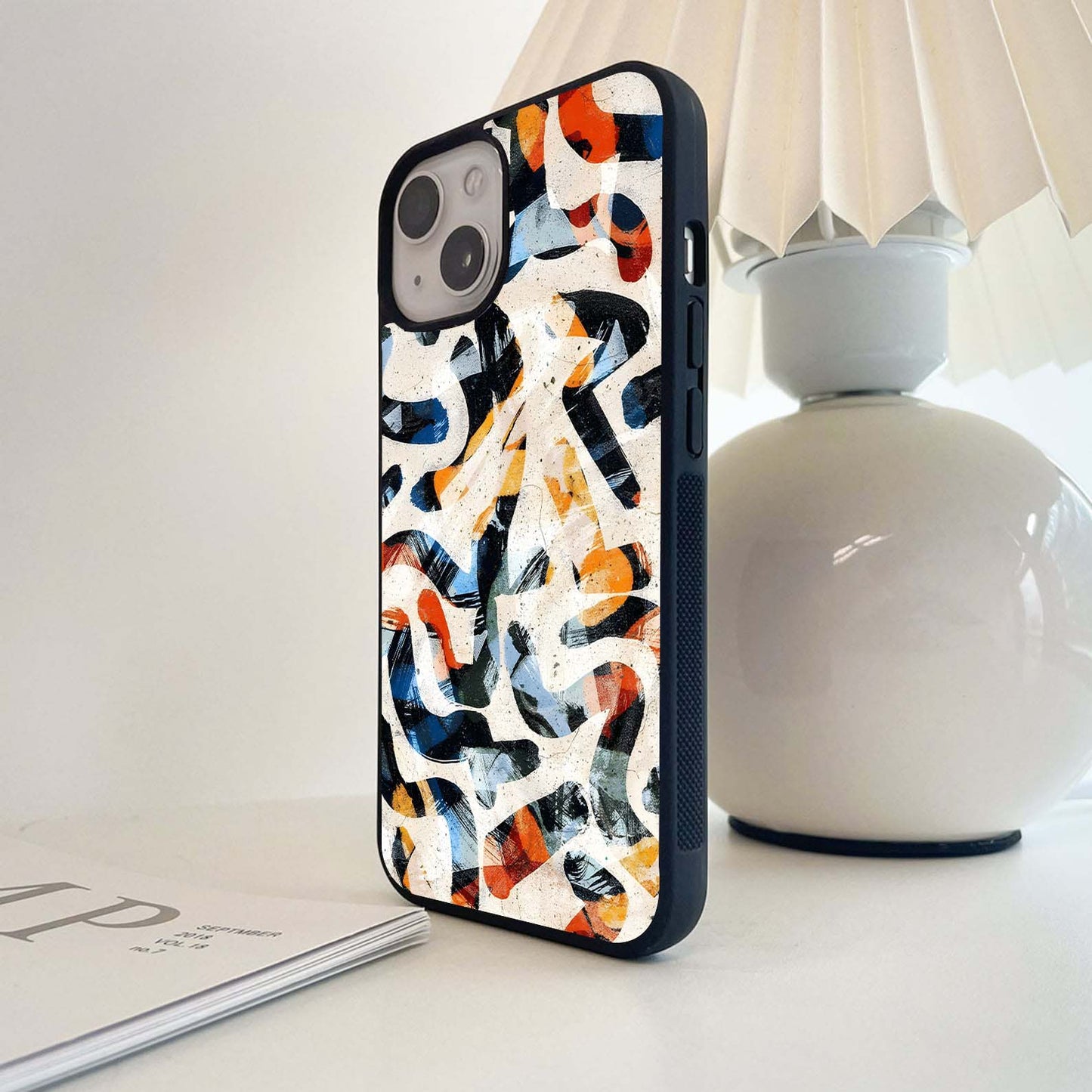 Paint Swipe Glass Case