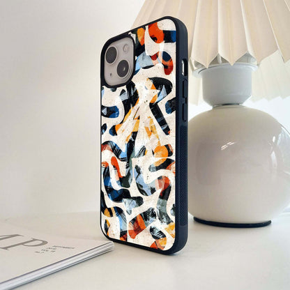 Paint Swipe Glass Case