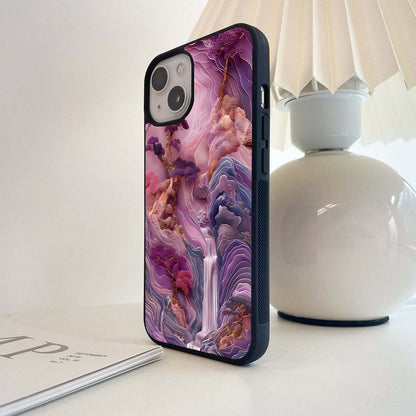 Fantasy Falls Glass Case