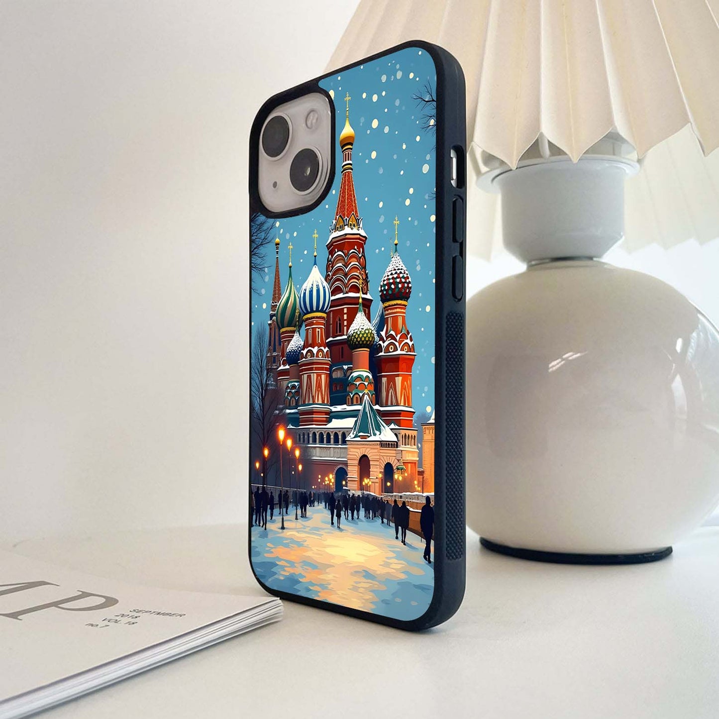 Winter Moscow Glass Case