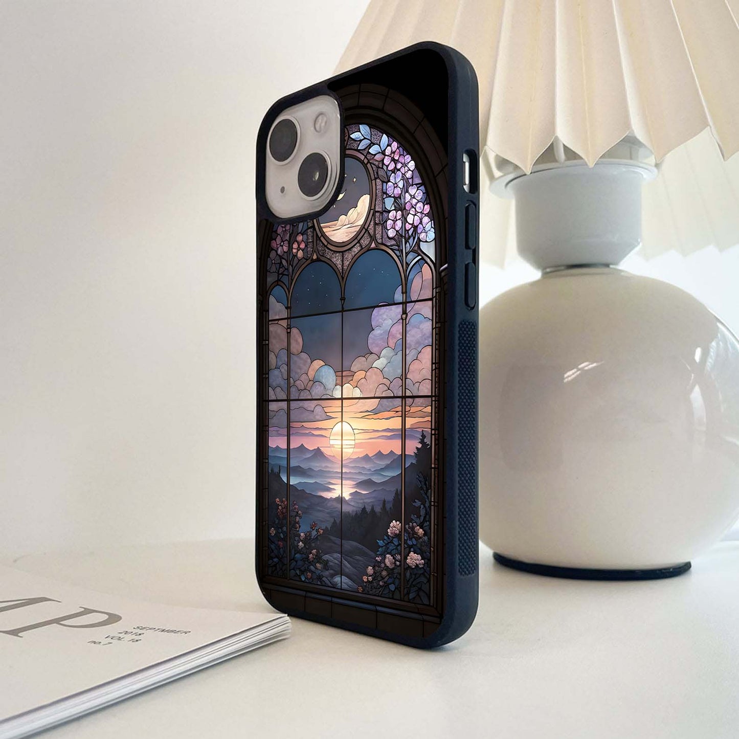 Moon Light Window Glass Case