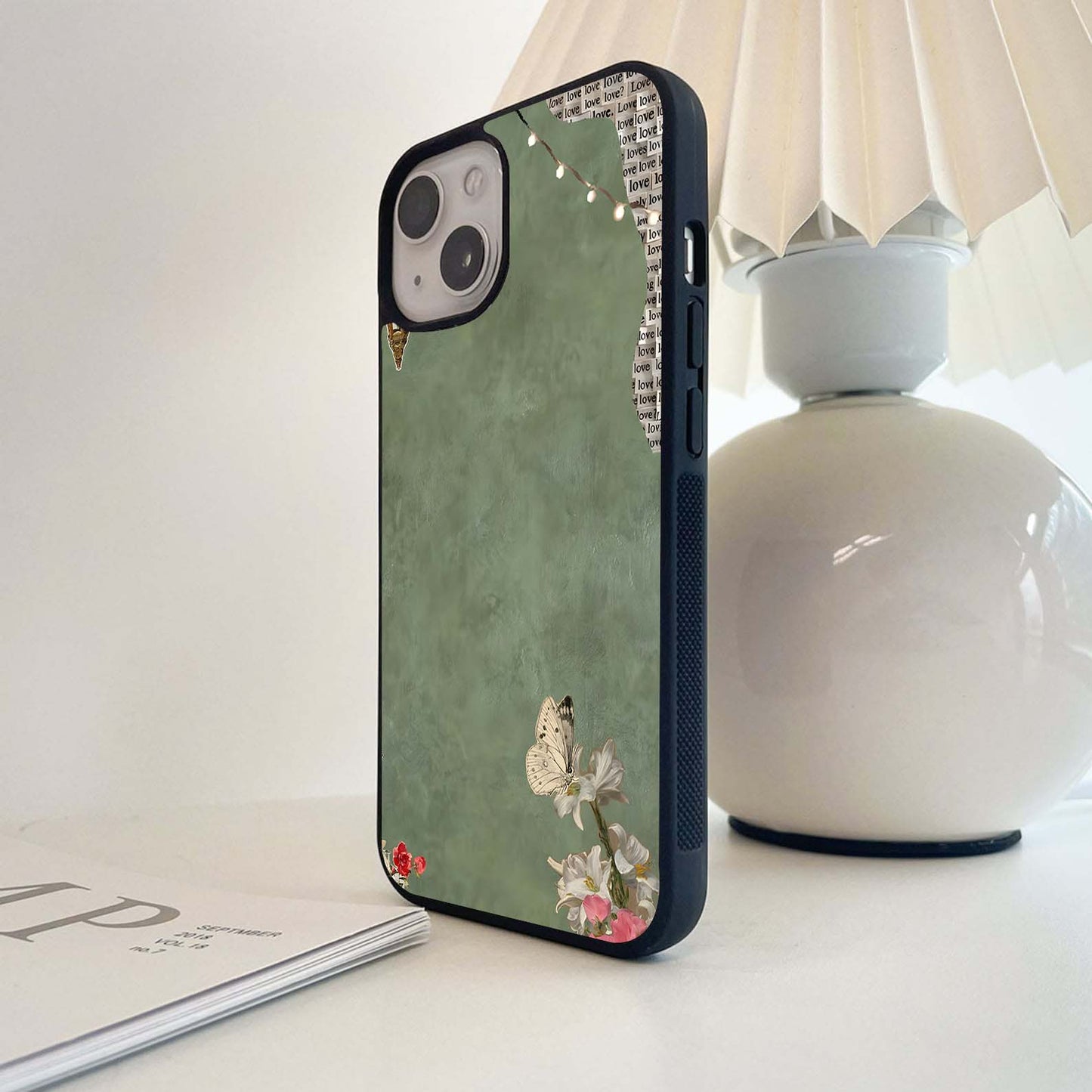 Aesthetic Crane Glass Case