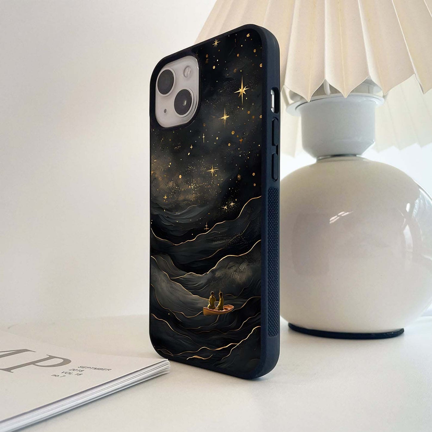 Moonlit Voyage Glass Case