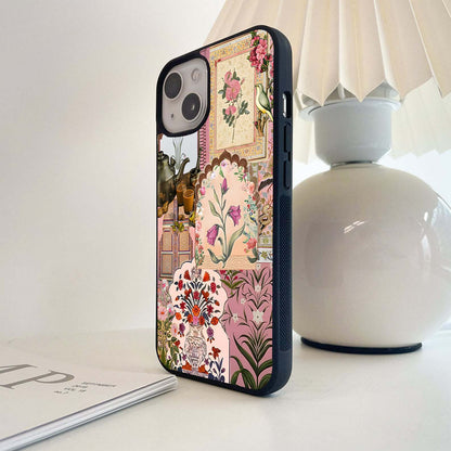 Aesthetic Mughal Garden Glass Case