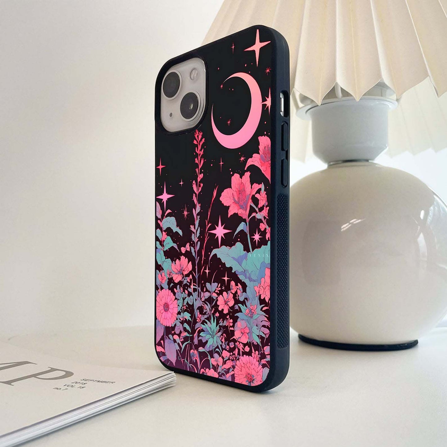 Starlit Bloom Spell Glass Case