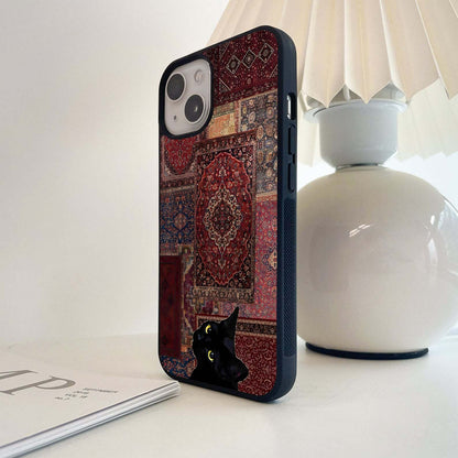 Regal Magic Cat Glass Case