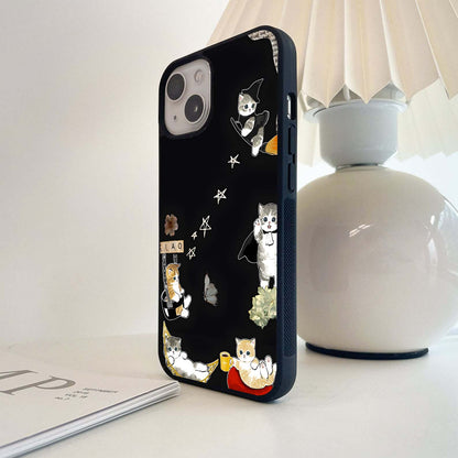 Ciao Cat Glass Case