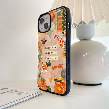 Soft Chaos Aesthetic Glass Case