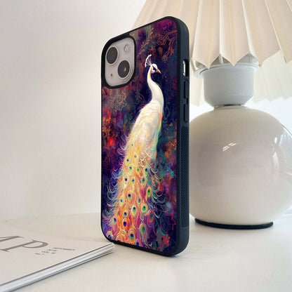 Regal Peacock Glass Case
