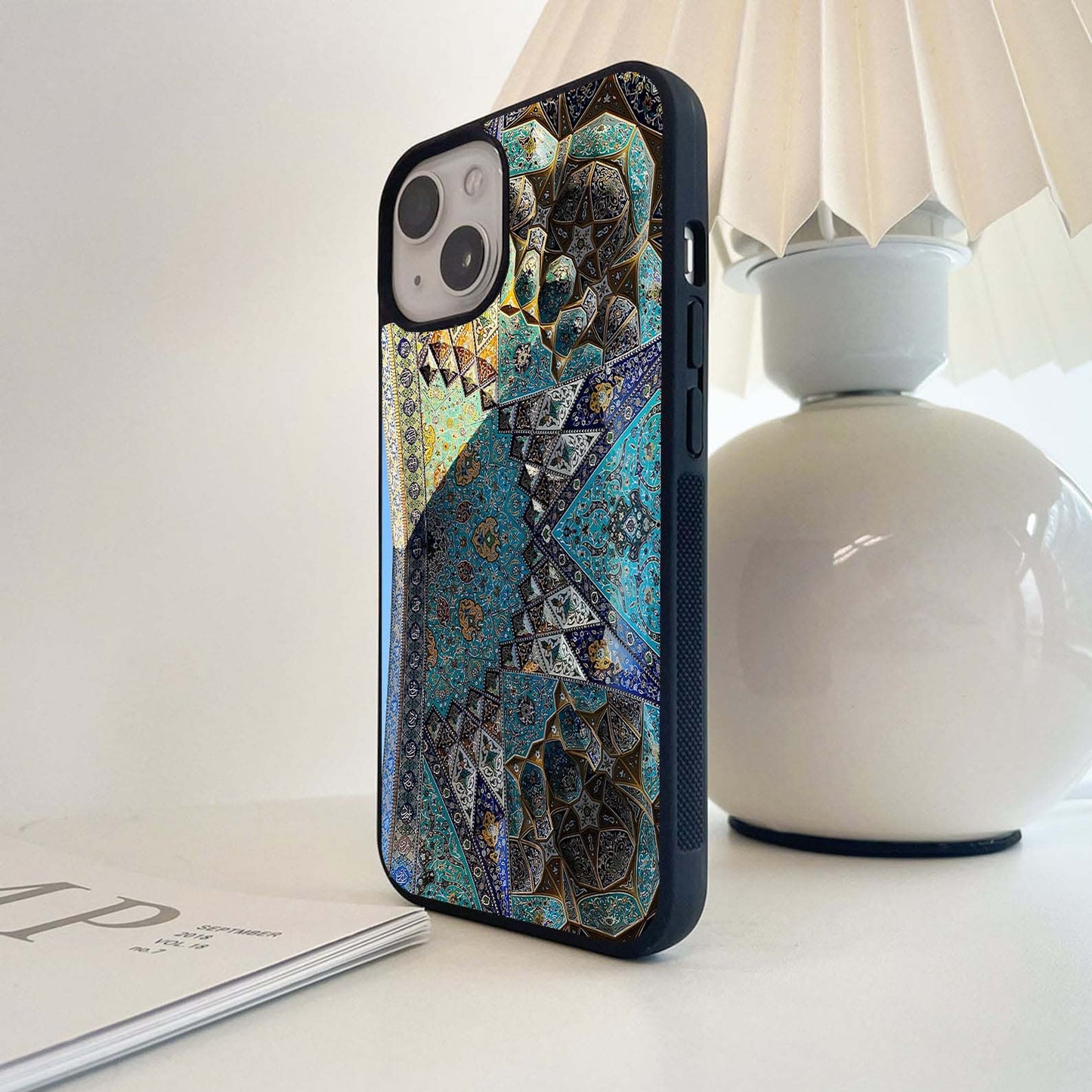 Love Pixels Glass Case