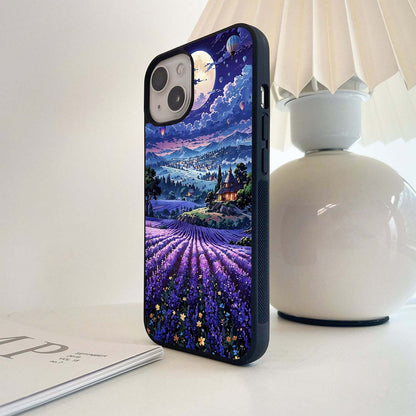 Lavender Skies Magic Glass Case