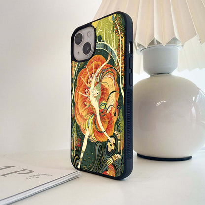 Rebirth Flame Dance Glass Case