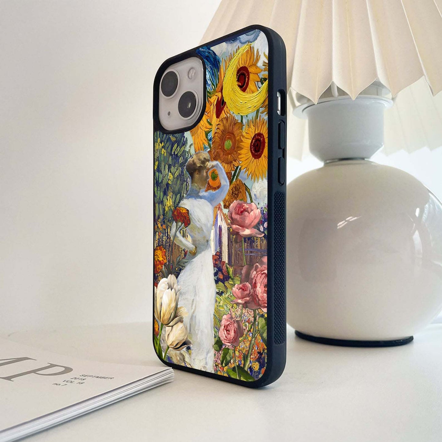 Dancing Vangogh Glass Case