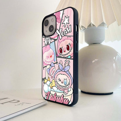 Aesthetic Yeah  Labubu Glass Case